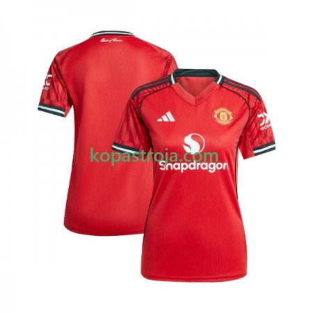 Billiga Fotbollströjor Manchester United Dam Hemma tröja 2025/26 Kortärmad